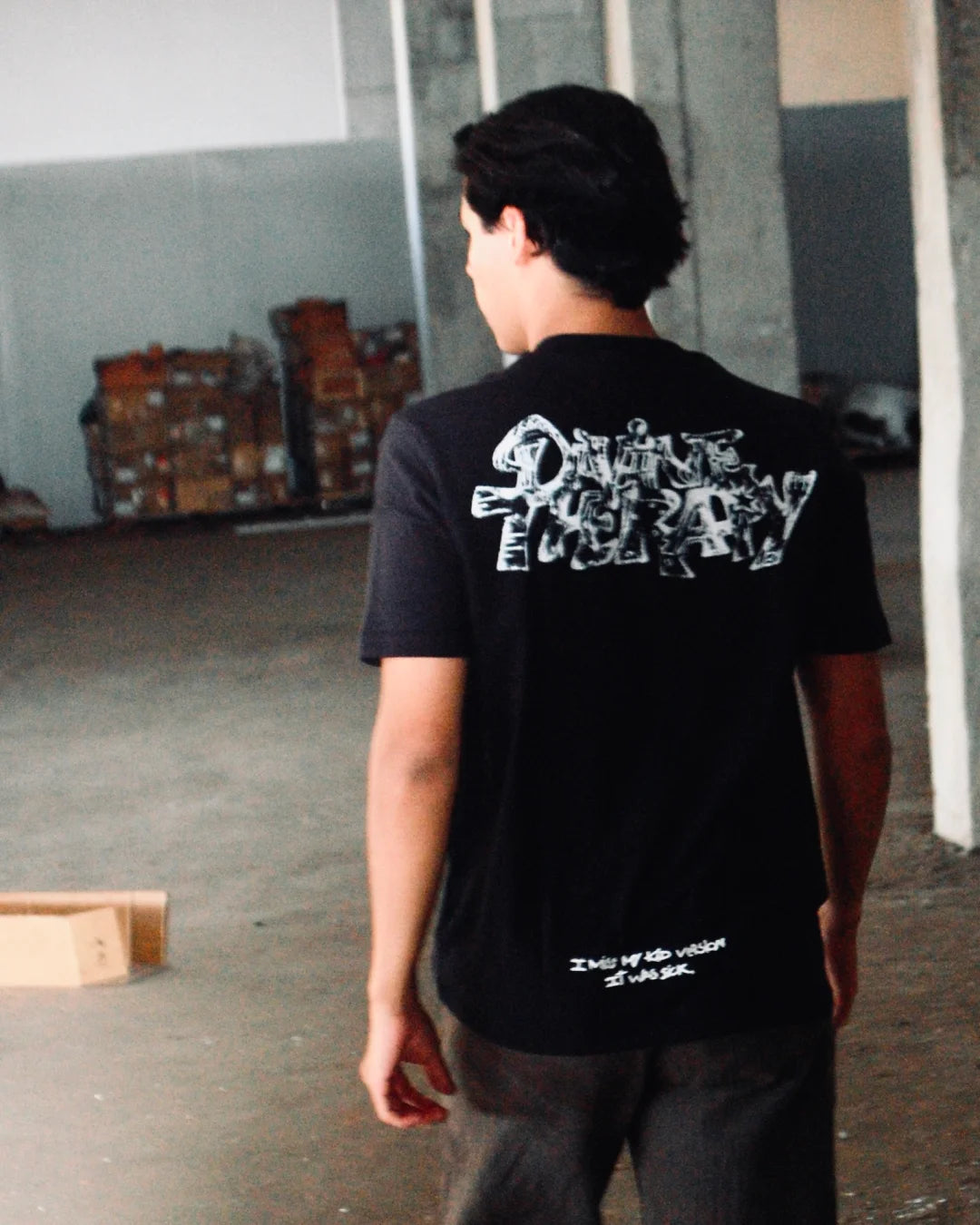 Divine Therapy - Black Tee