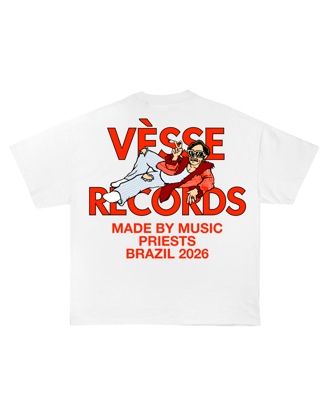 Vèsse Records - White Tee